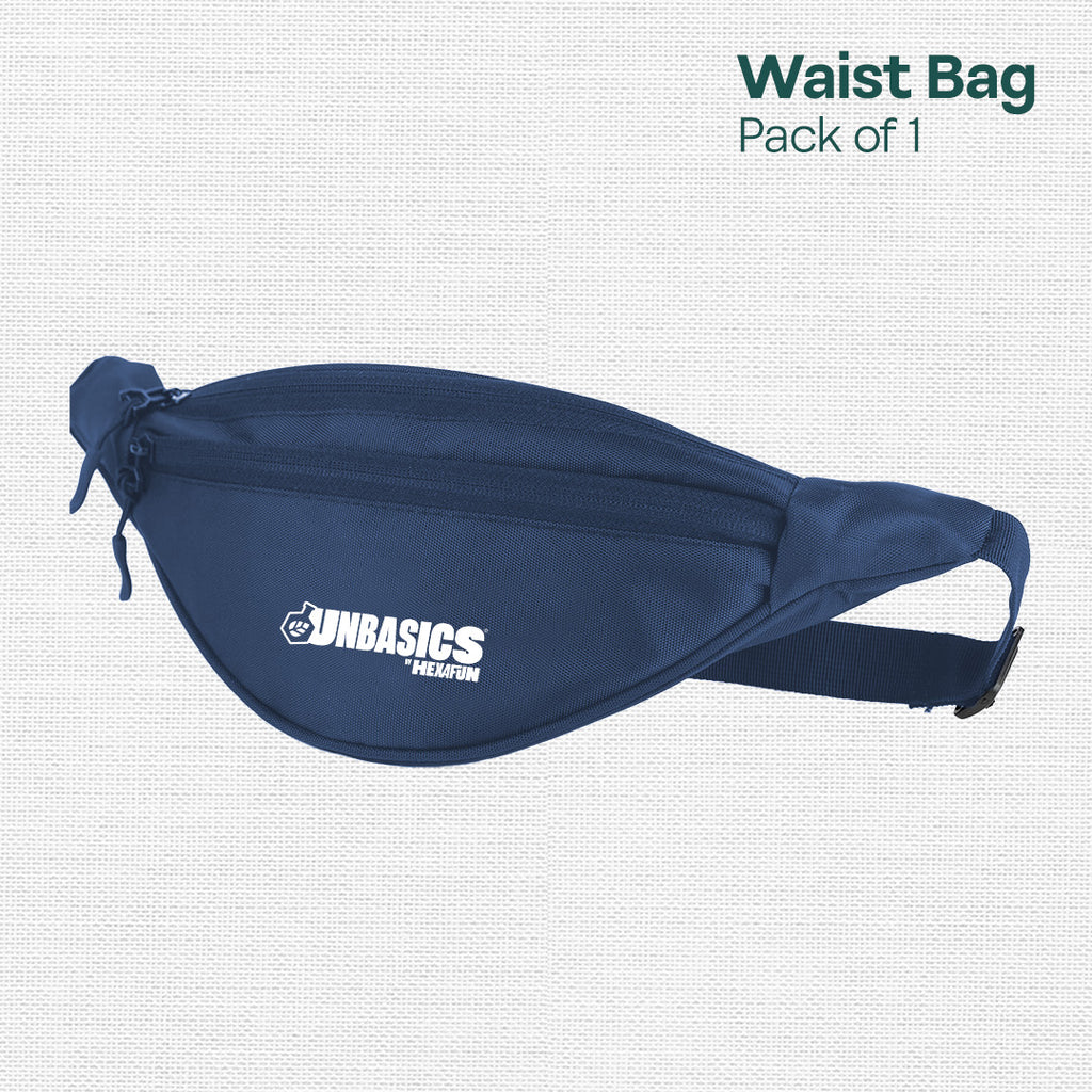 Airforce Blue! Unisex Travel Waist Bag, Pack of 1