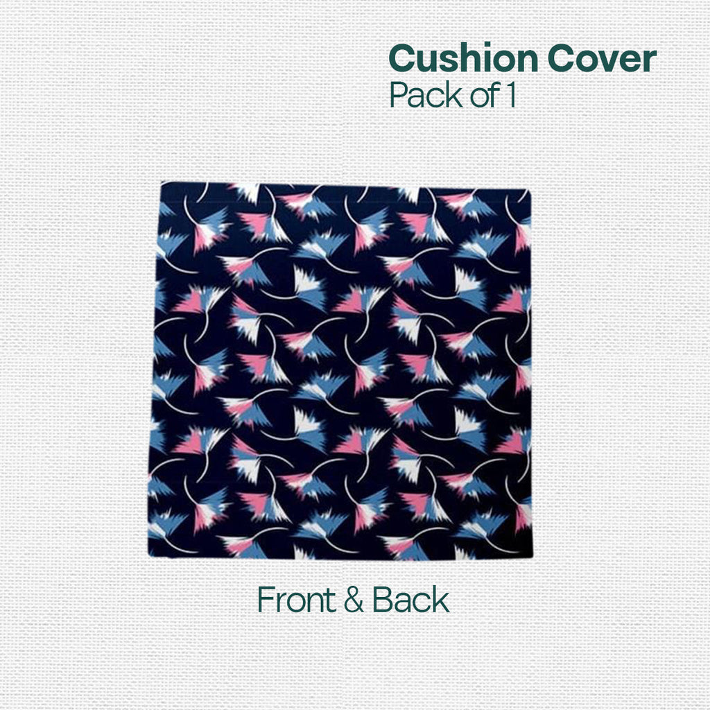 Leaf Flower! Premium Printed Cushion Covers, Pack of 1