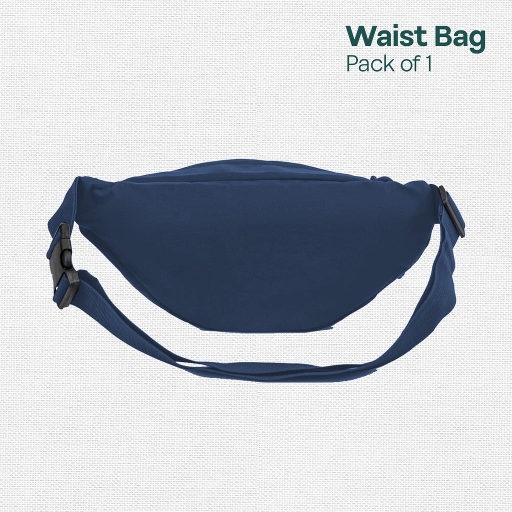 Airforce Blue! Unisex Travel Waist Bag, Pack of 1