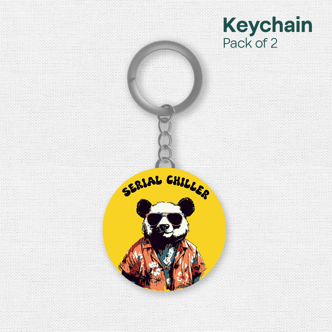 Serial Swagster! Acrylic Keychains, Pack of 2