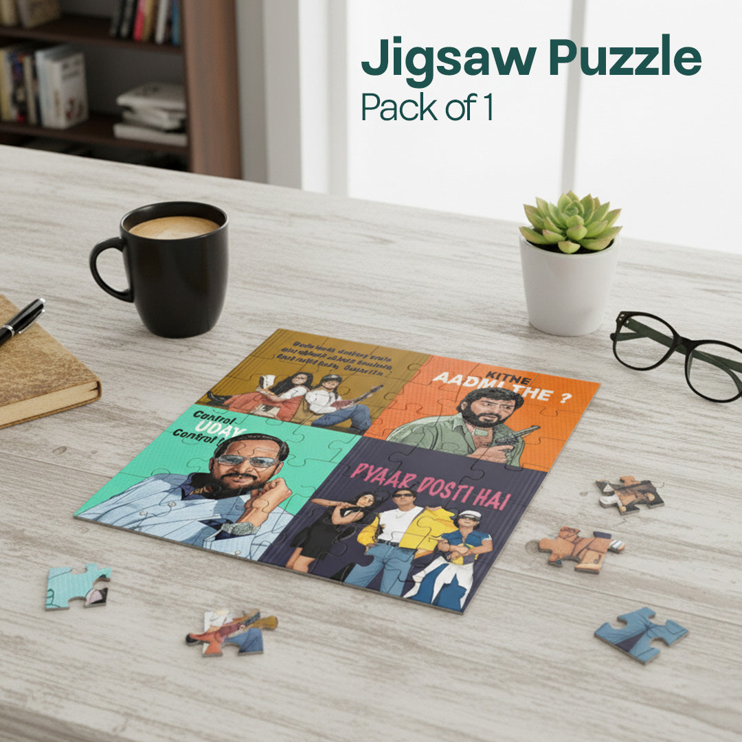 Bollywood Mania 60 Pc Jigsaw Puzzle, Pack of 1