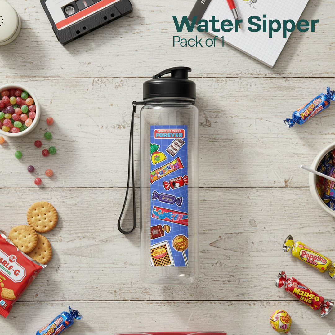 Ninety Candy! Water Sipper 900 ML, Pack of 1