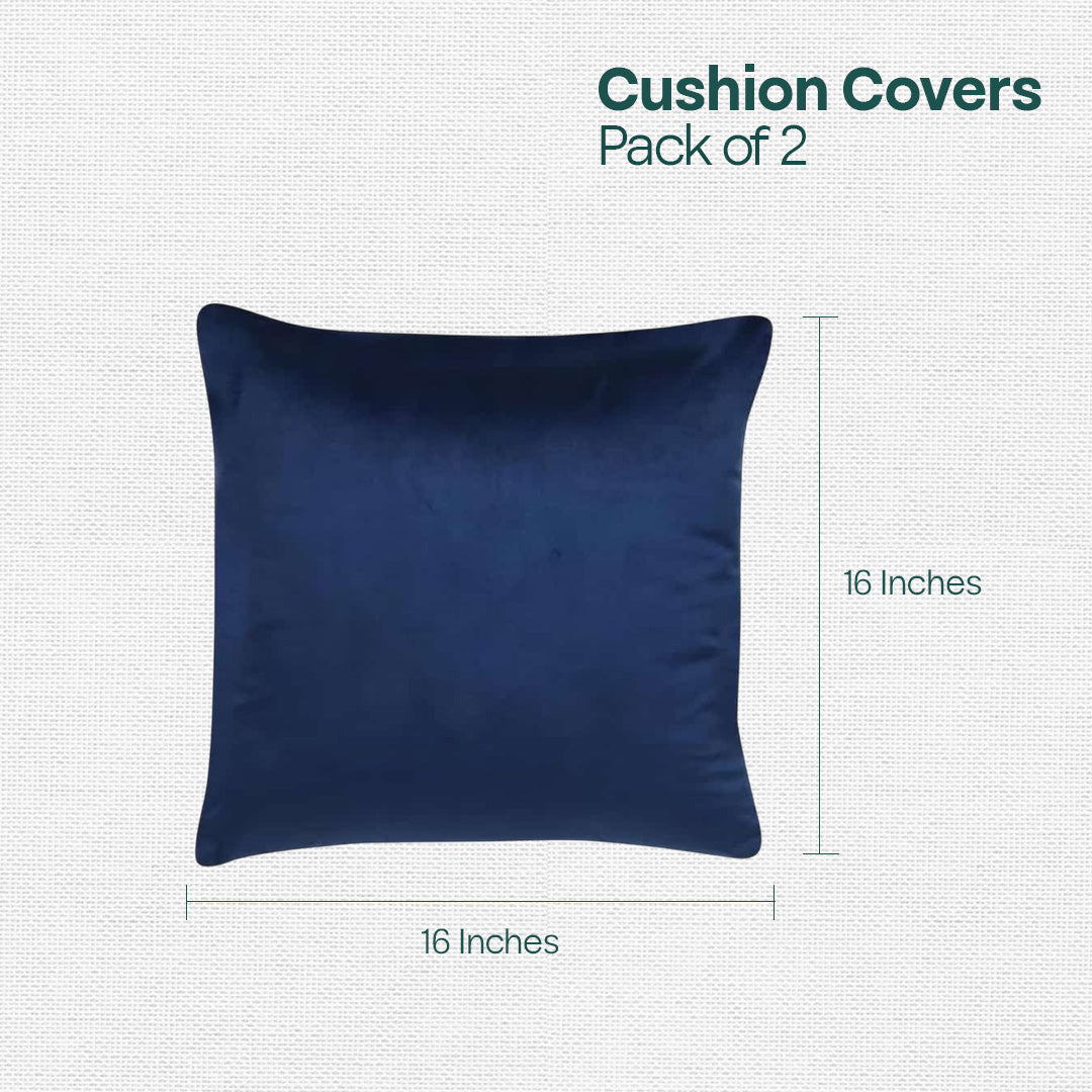 Royal Navy! Premium Velvet Cushion Covers, Pack of 2
