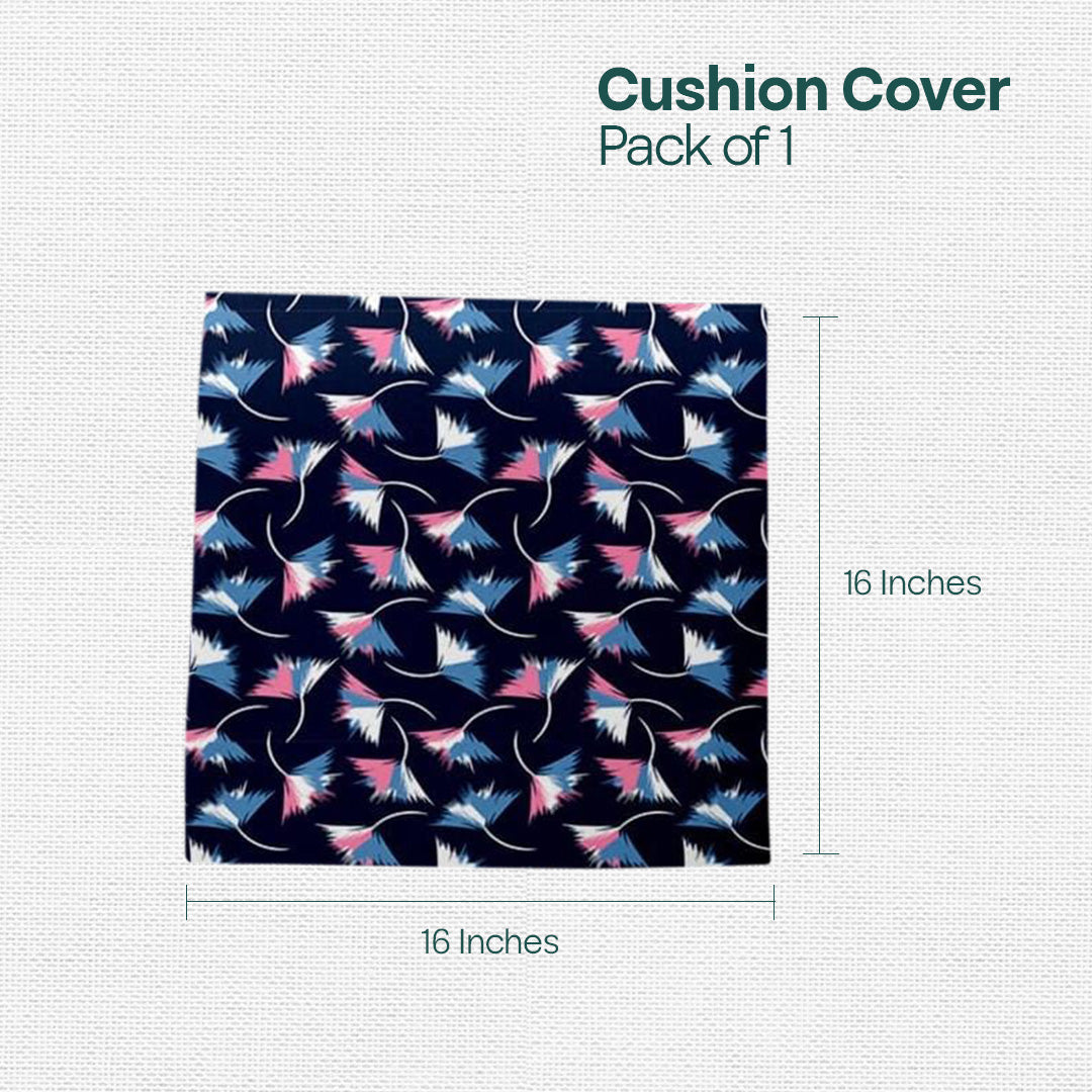 Leaf Flower! Premium Printed Cushion Covers, Pack of 1