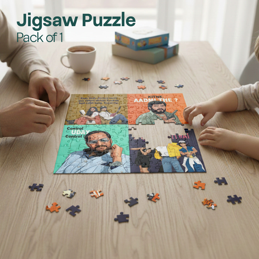 Bollywood Mania 60 Pc Jigsaw Puzzle, Pack of 1