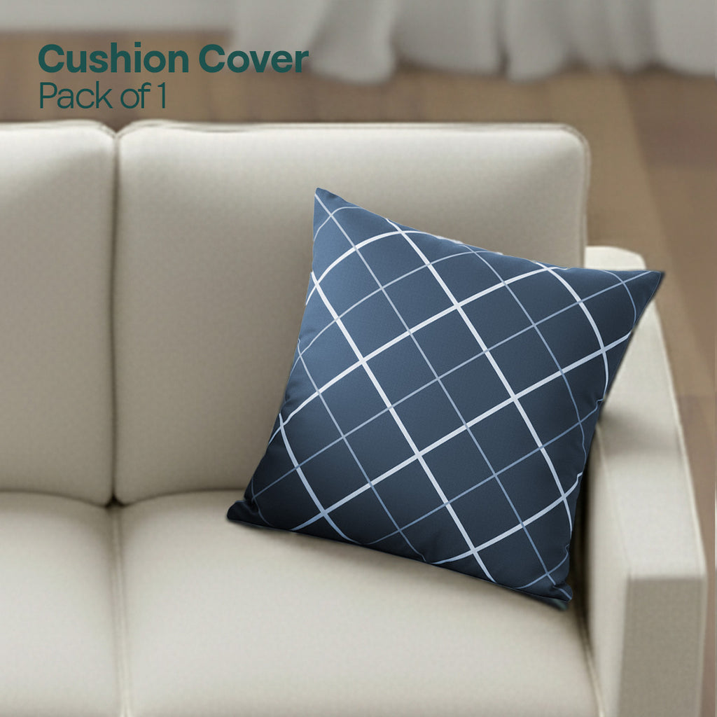 Criss Cross! Premium Printed Cushion Covers, Pack of 1