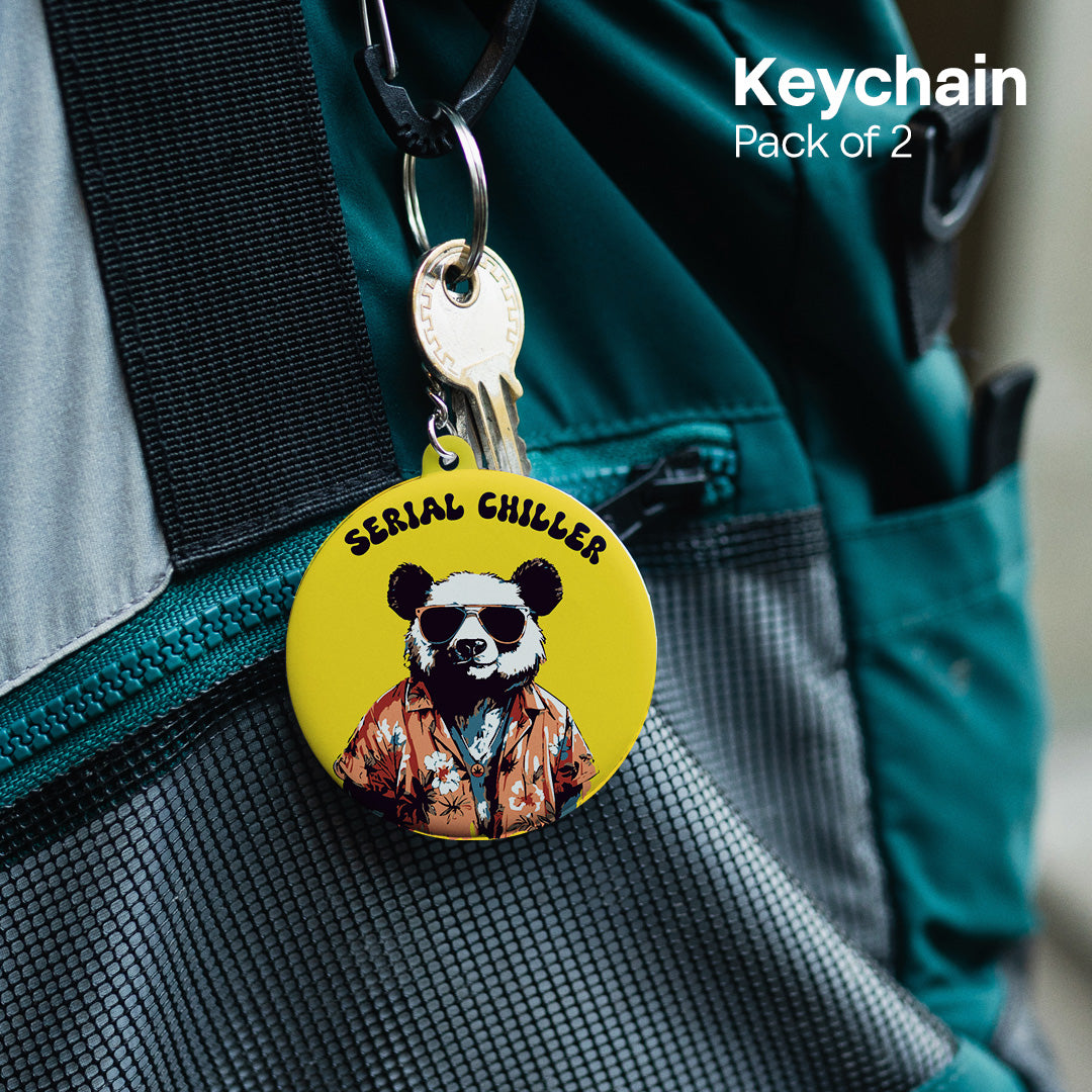 Serial Swagster! Acrylic Keychains, Pack of 2