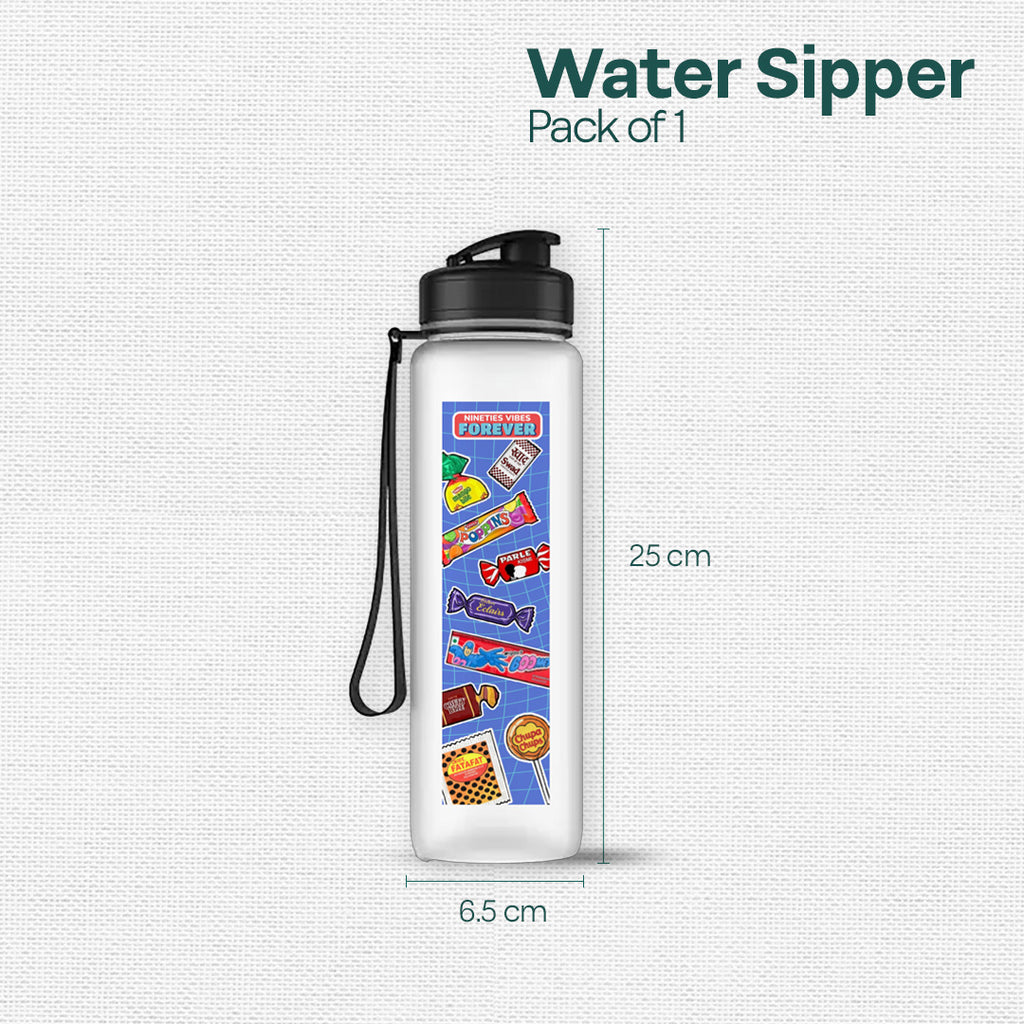 Ninety Candy! Water Sipper 900 ML, Pack of 1