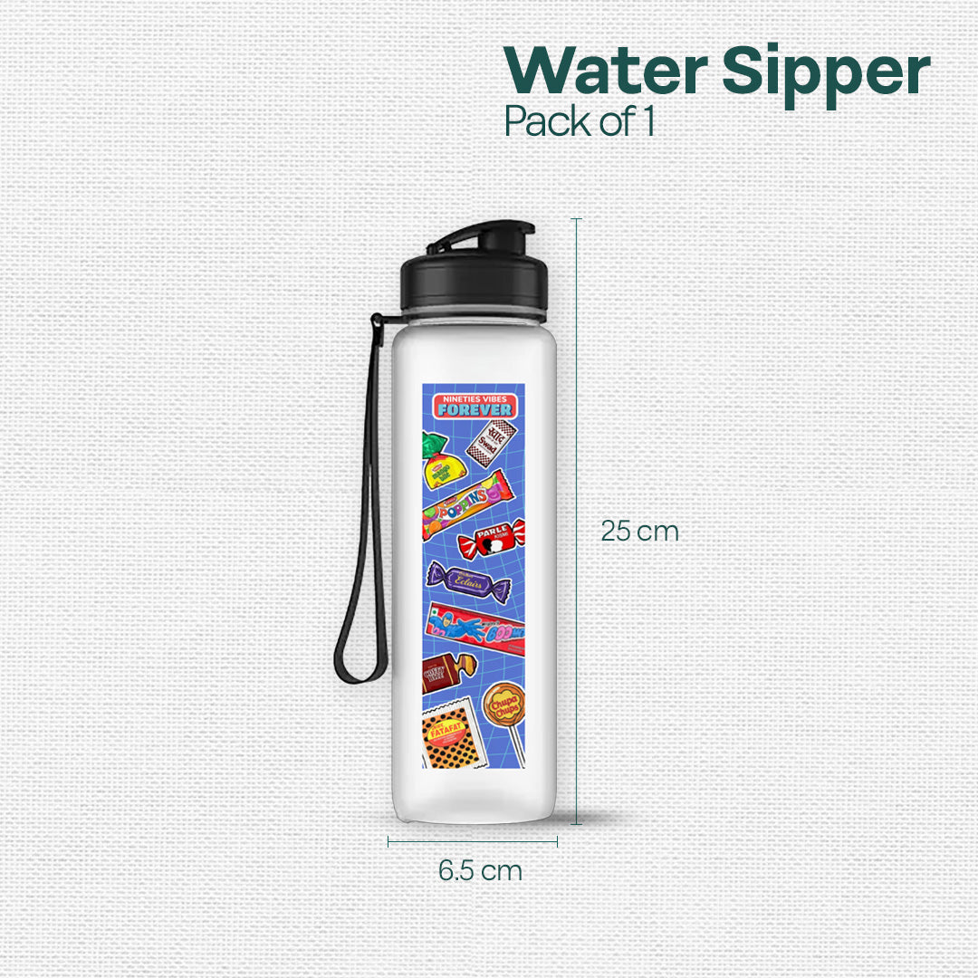 Ninety Candy! Water Sipper 900 ML, Pack of 1