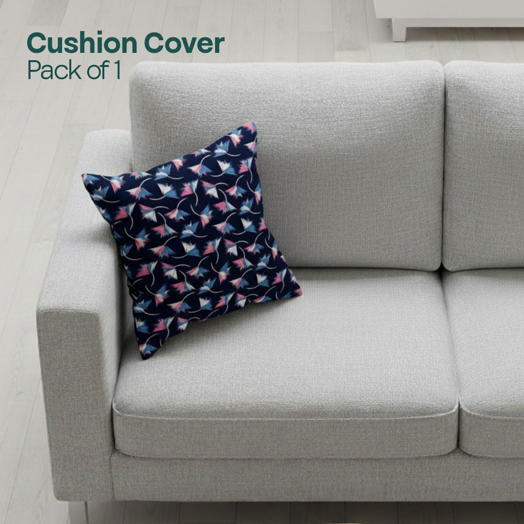 Leaf Flower! Premium Printed Cushion Covers, Pack of 1