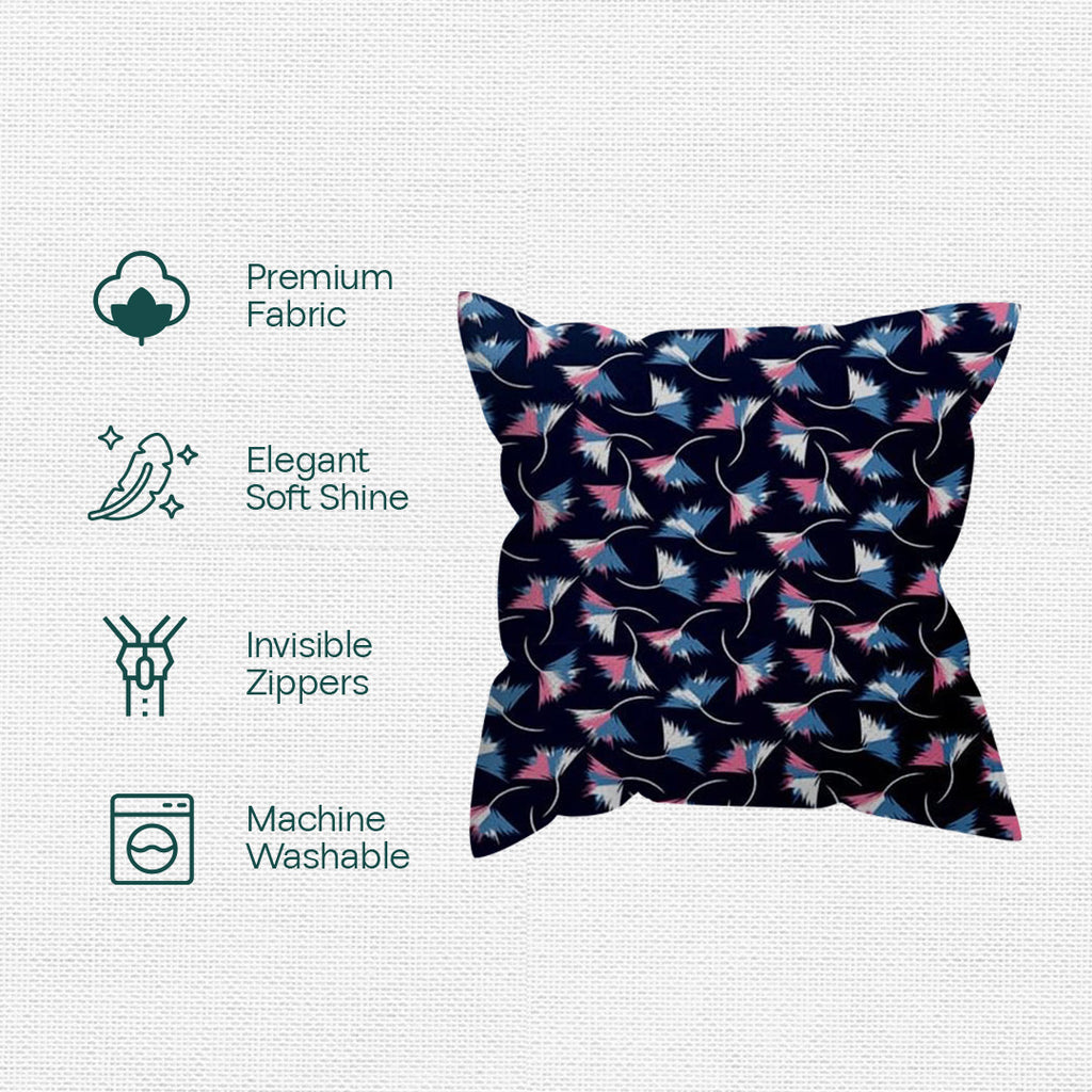 Leaf Flower! Premium Printed Cushion Covers, Pack of 1