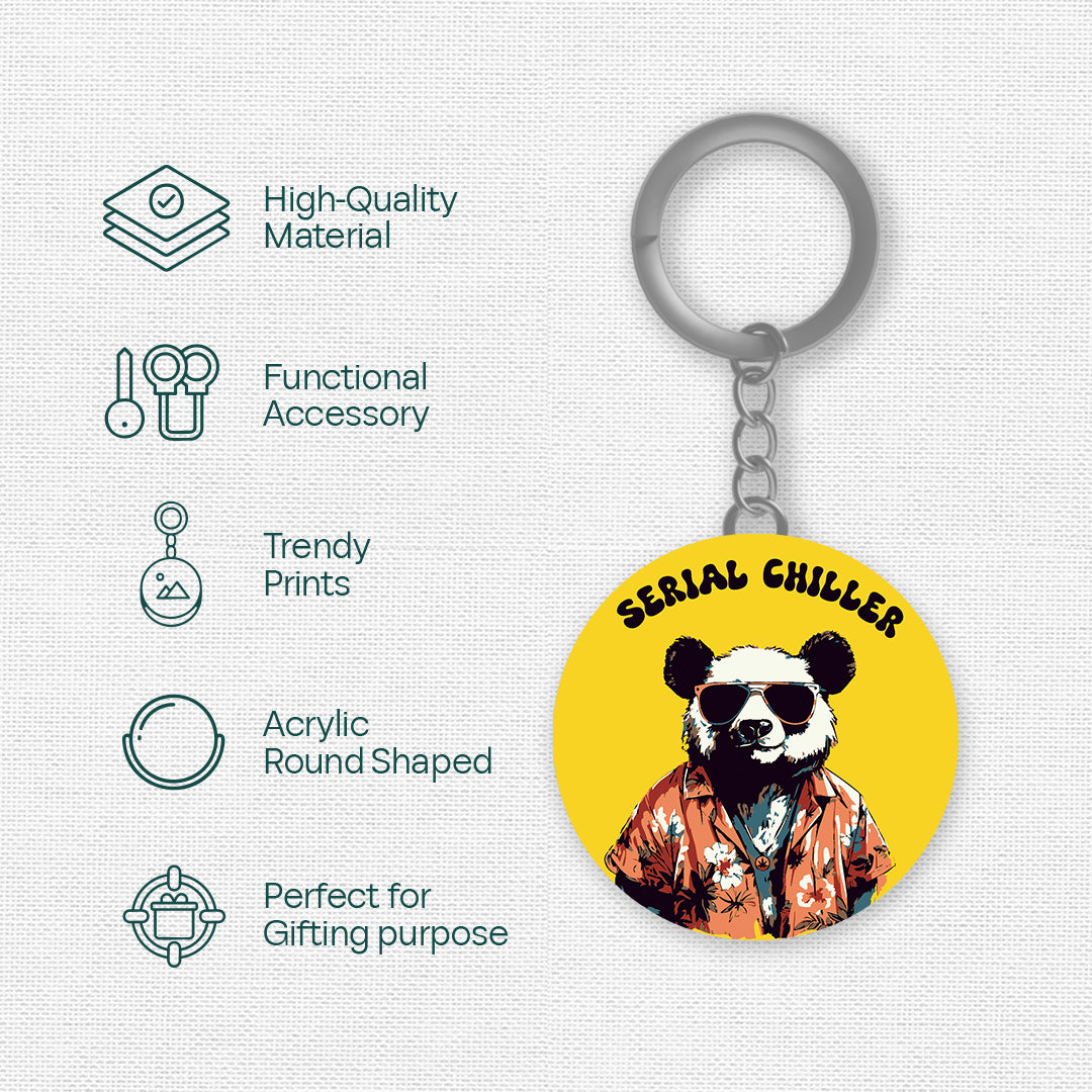 Serial Swagster! Acrylic Keychains, Pack of 2