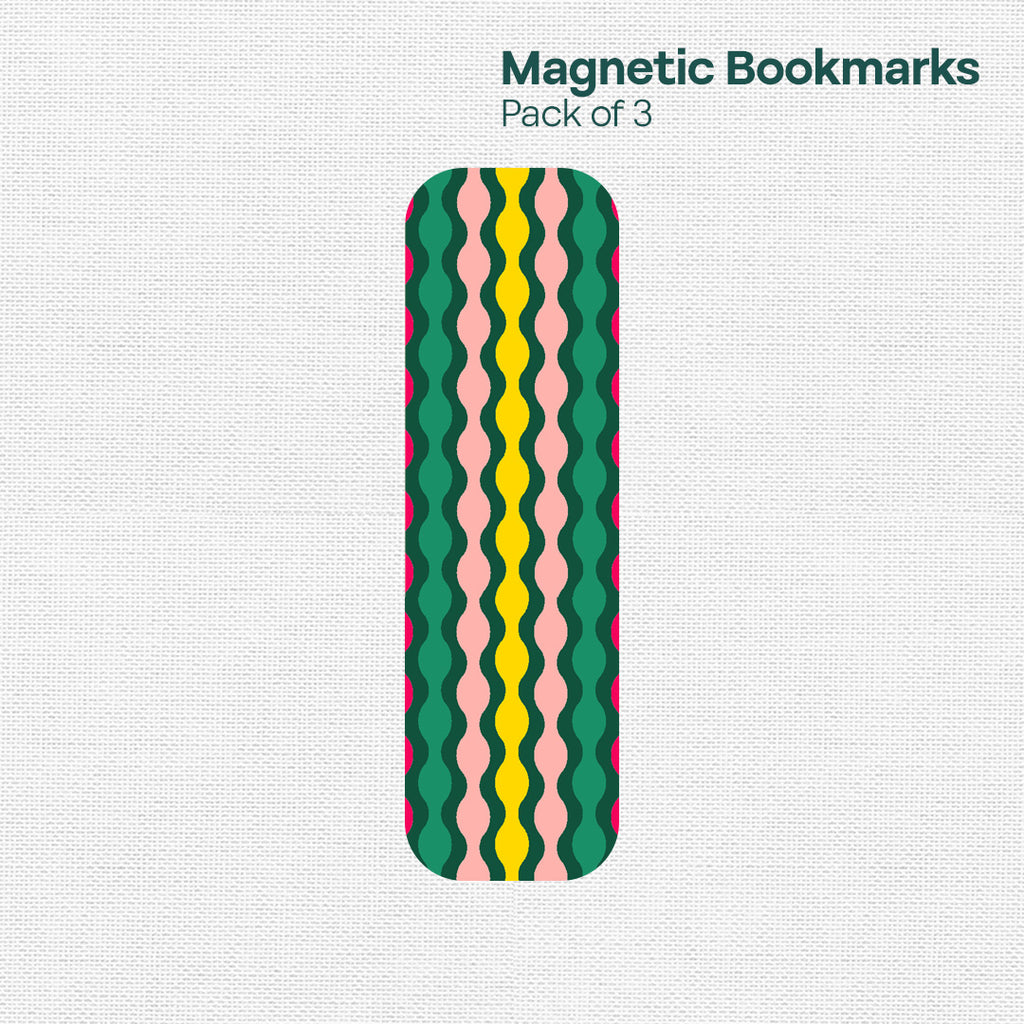 Patterns Patterns! Magnetic Bookmarks, Pack Of 3