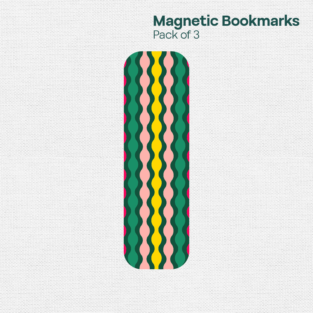 Patterns Patterns! Magnetic Bookmarks, Pack Of 3