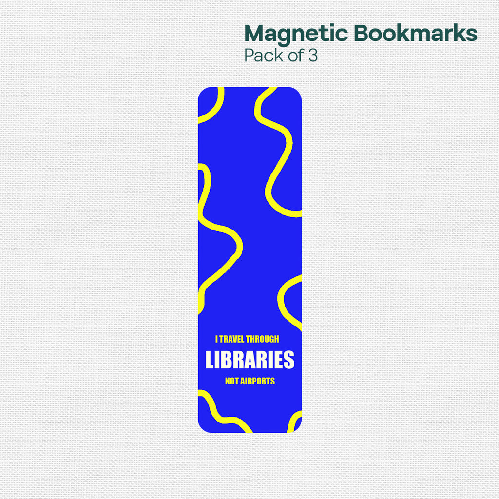 Quirky Liners! Magnetic Bookmarks, Pack Of 3