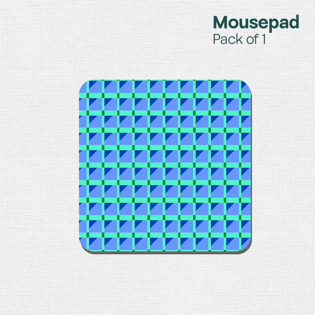 Blue Bricks! Premium Anti Slip Mousepad, Pack of 1