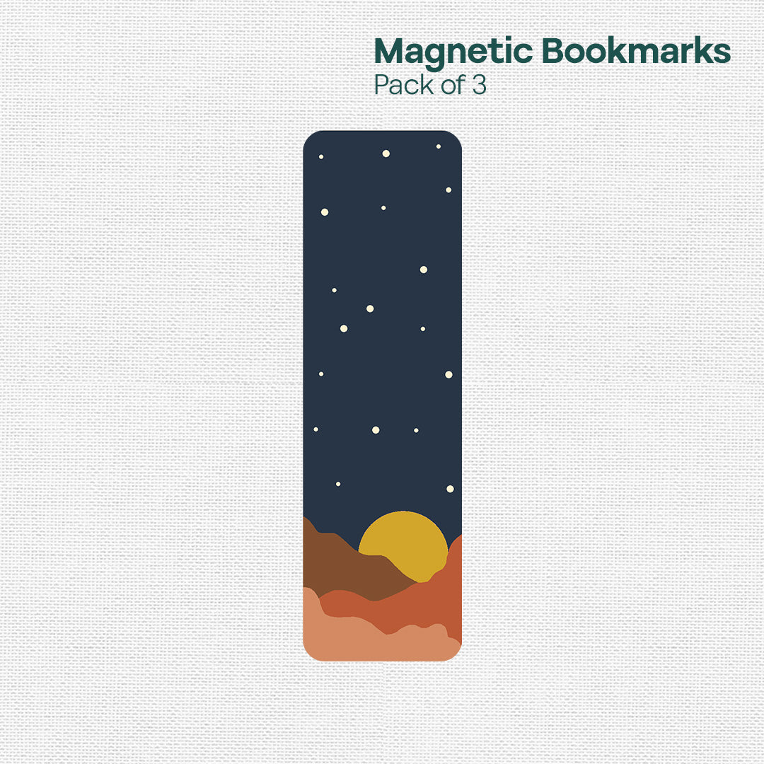 Wanderlust! Magnetic Bookmarks, Pack Of 3