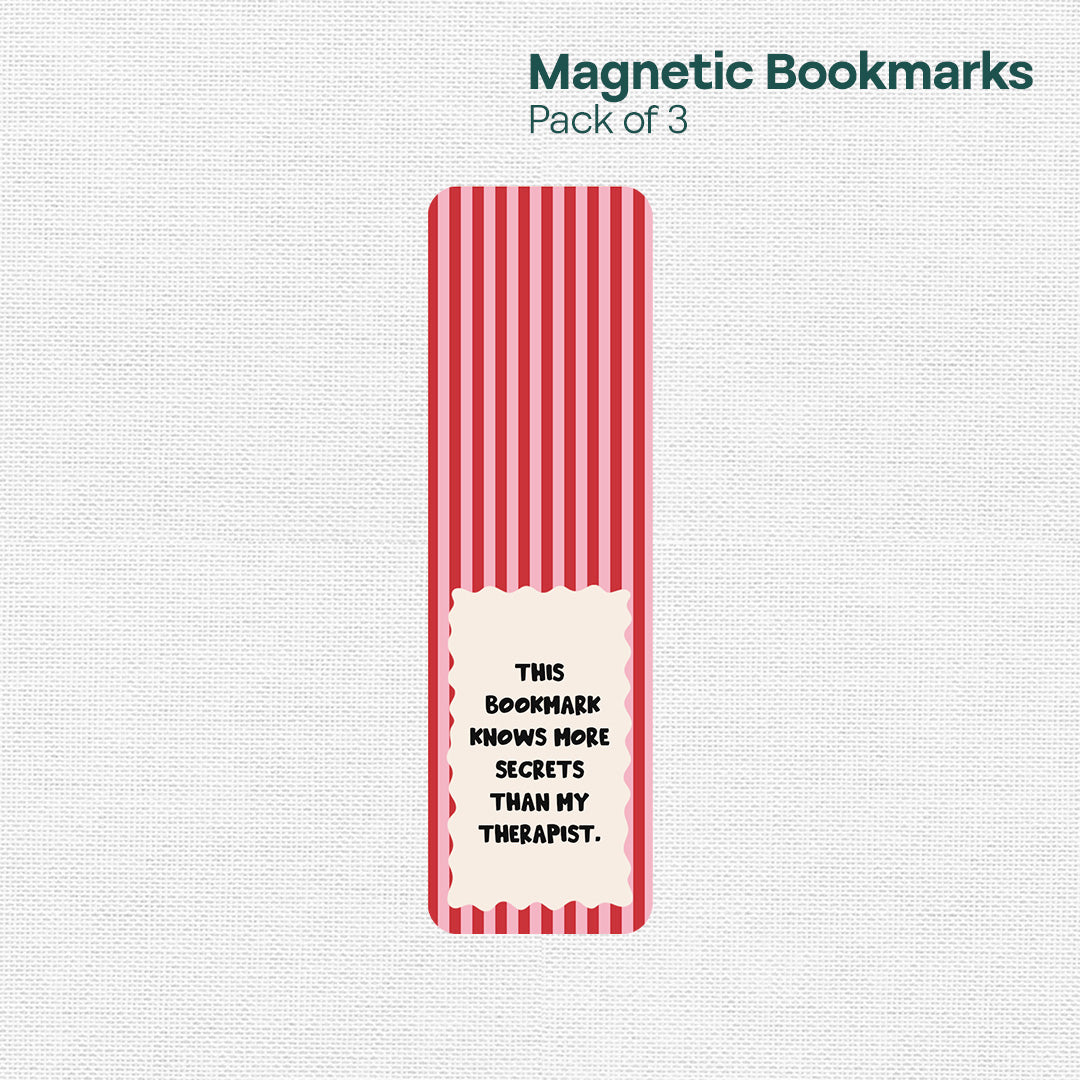 Quote on Point! Magnetic Bookmarks, Pack Of 3