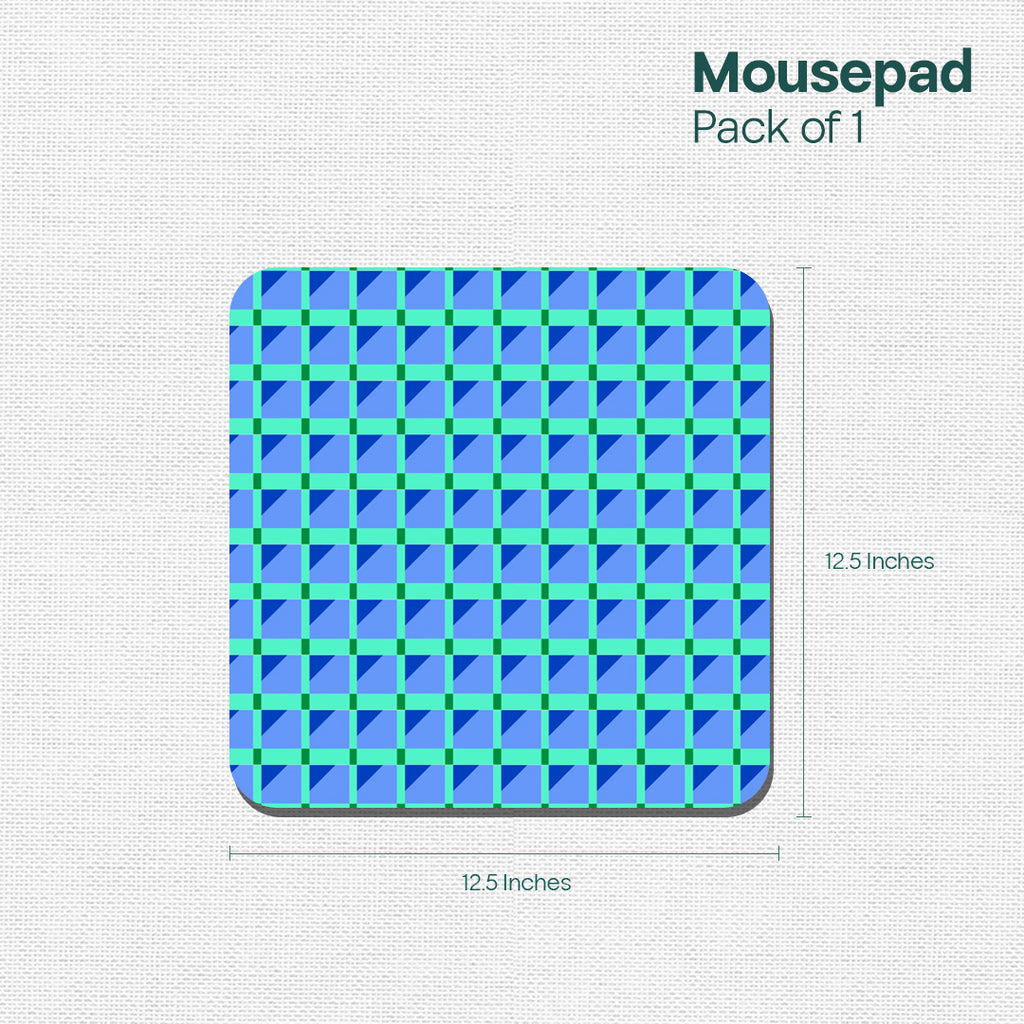Blue Bricks! Premium Anti Slip Mousepad, Pack of 1