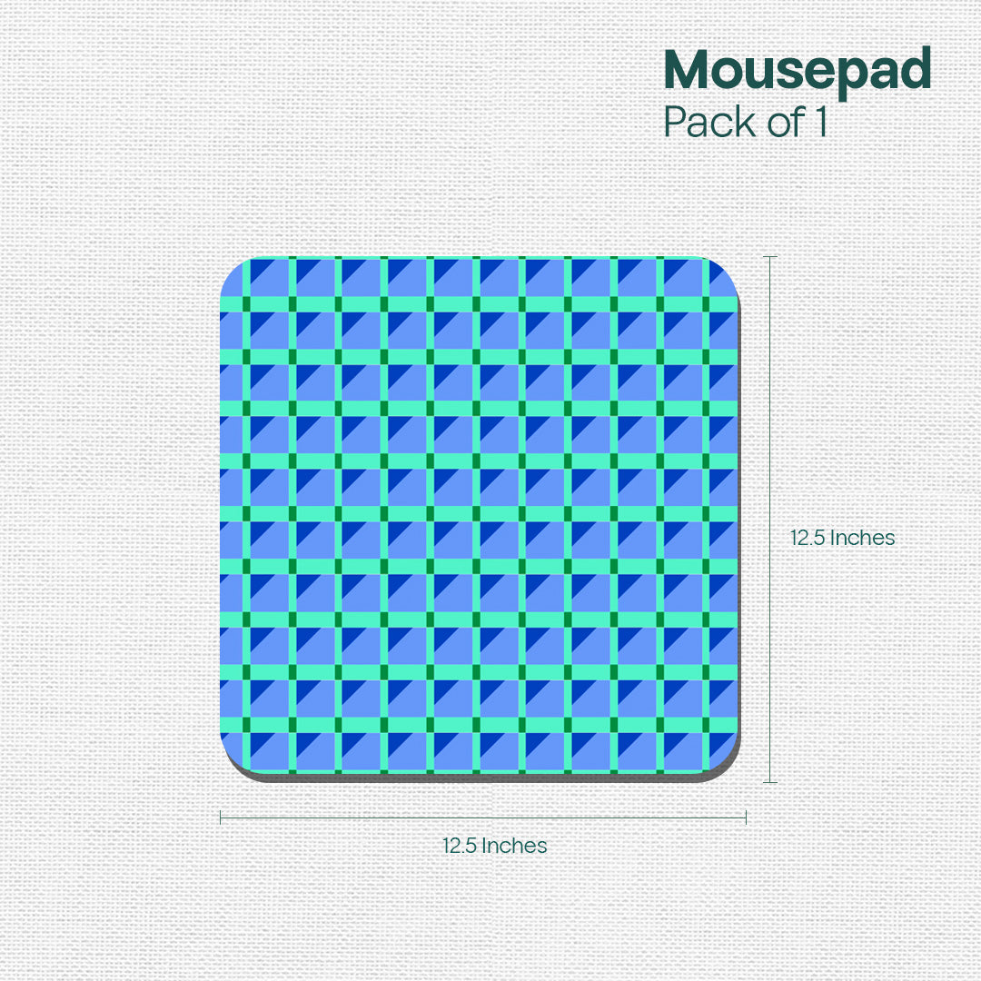Blue Bricks! Premium Anti Slip Mousepad, Pack of 1
