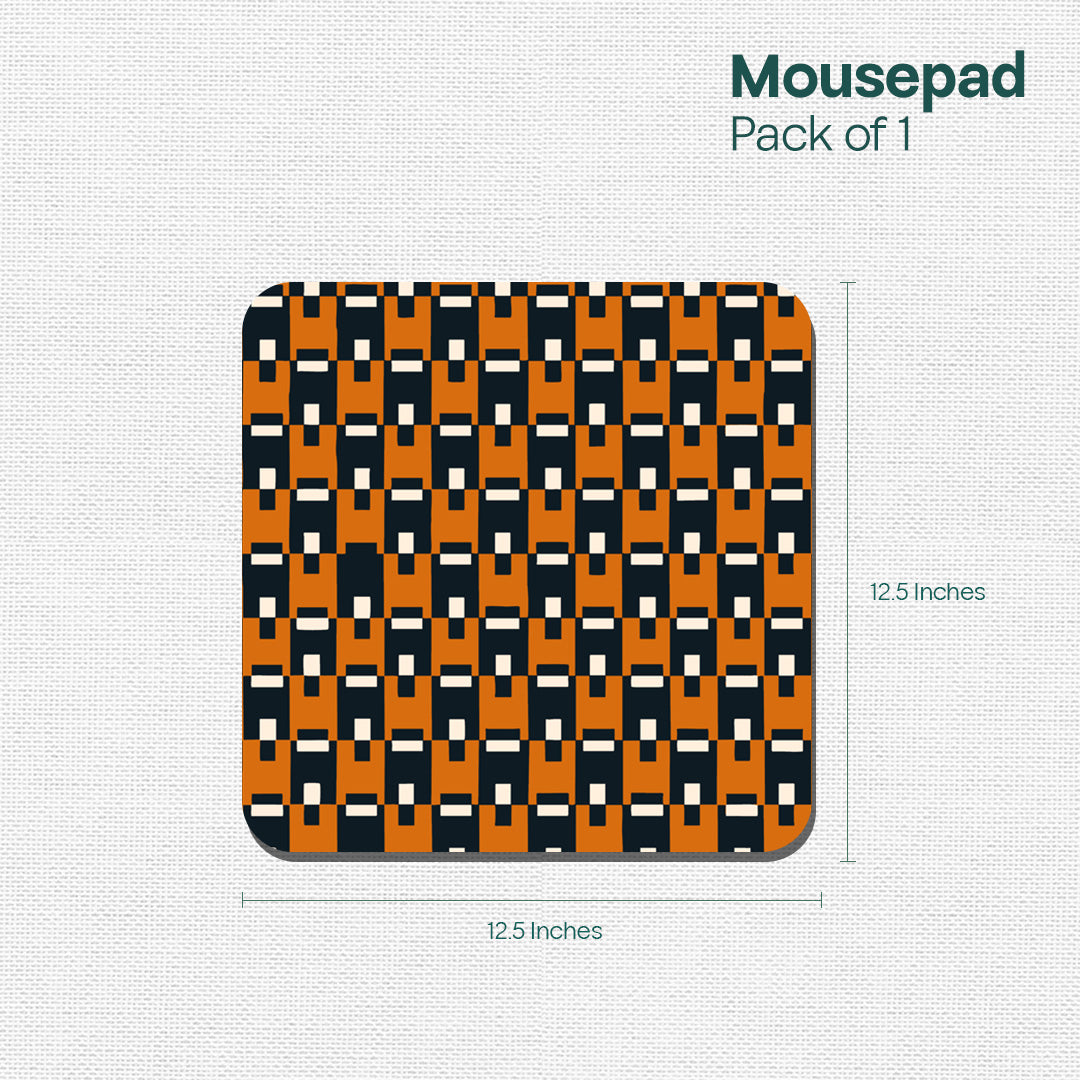 Orange Floppy! Premium Anti Slip Mousepad, Pack of 1