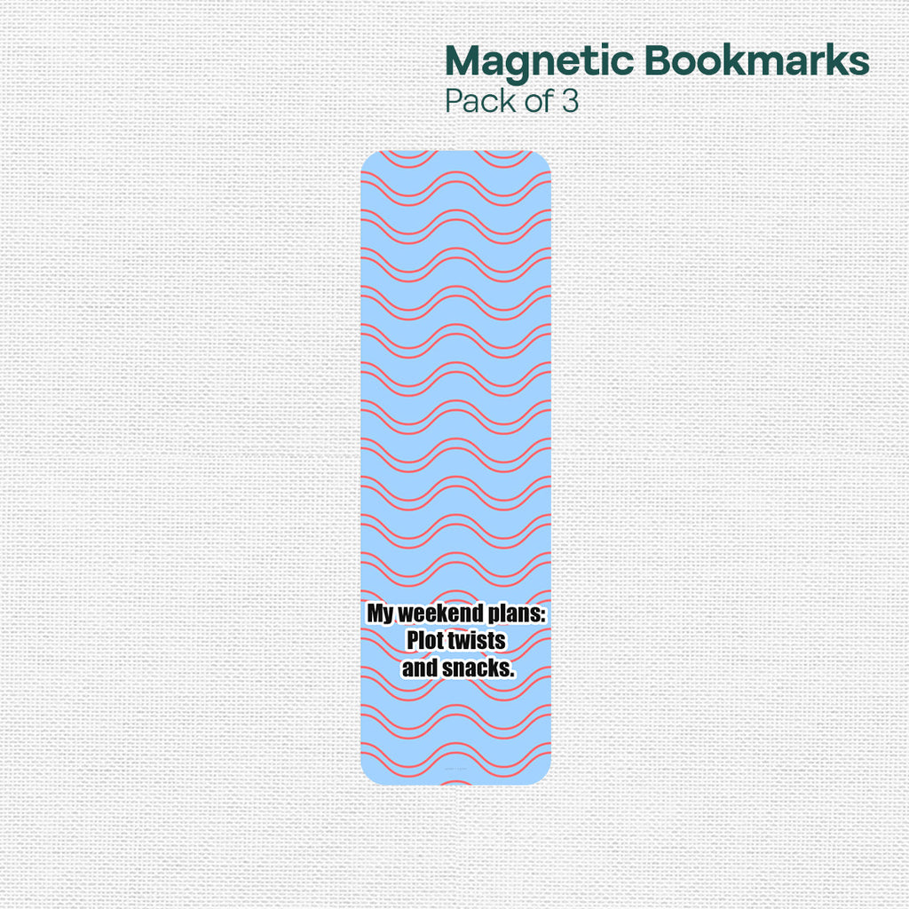 Quote on Point! Magnetic Bookmarks, Pack Of 3