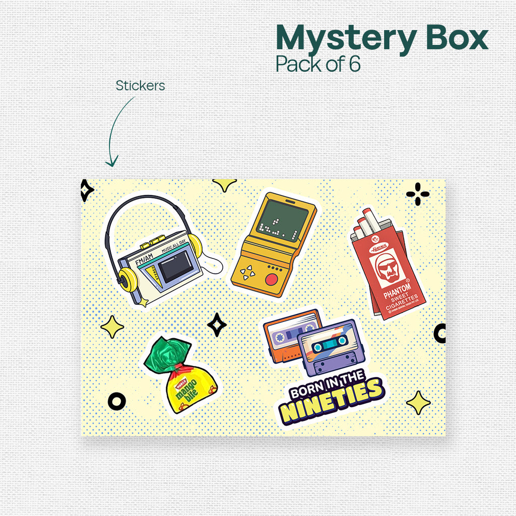 Retro 1.0 Mystery Box! Pack of 6