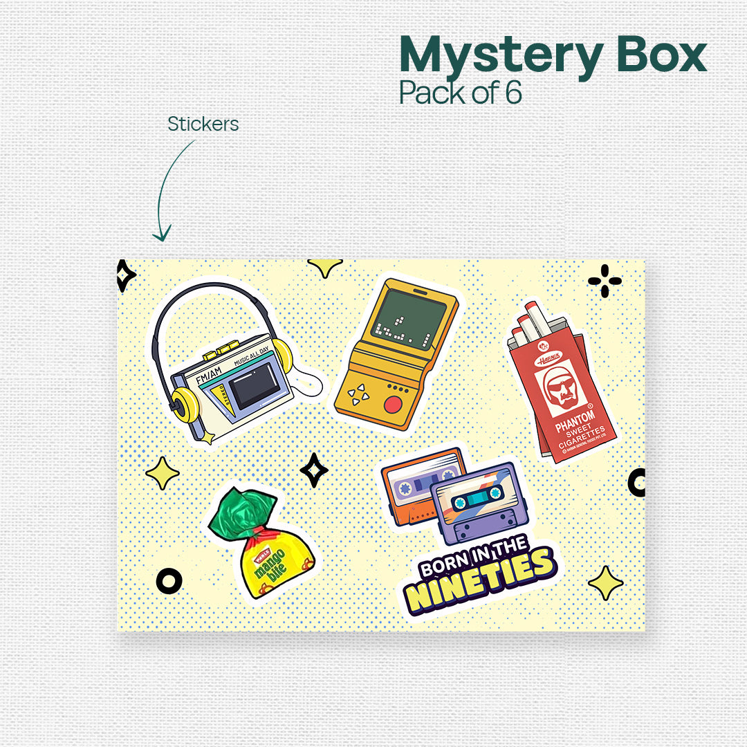 Retro 1.0 Mystery Box! Pack of 6