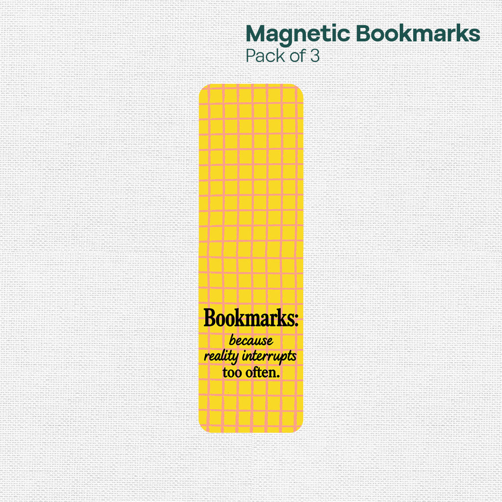 Quote on Point! Magnetic Bookmarks, Pack Of 3