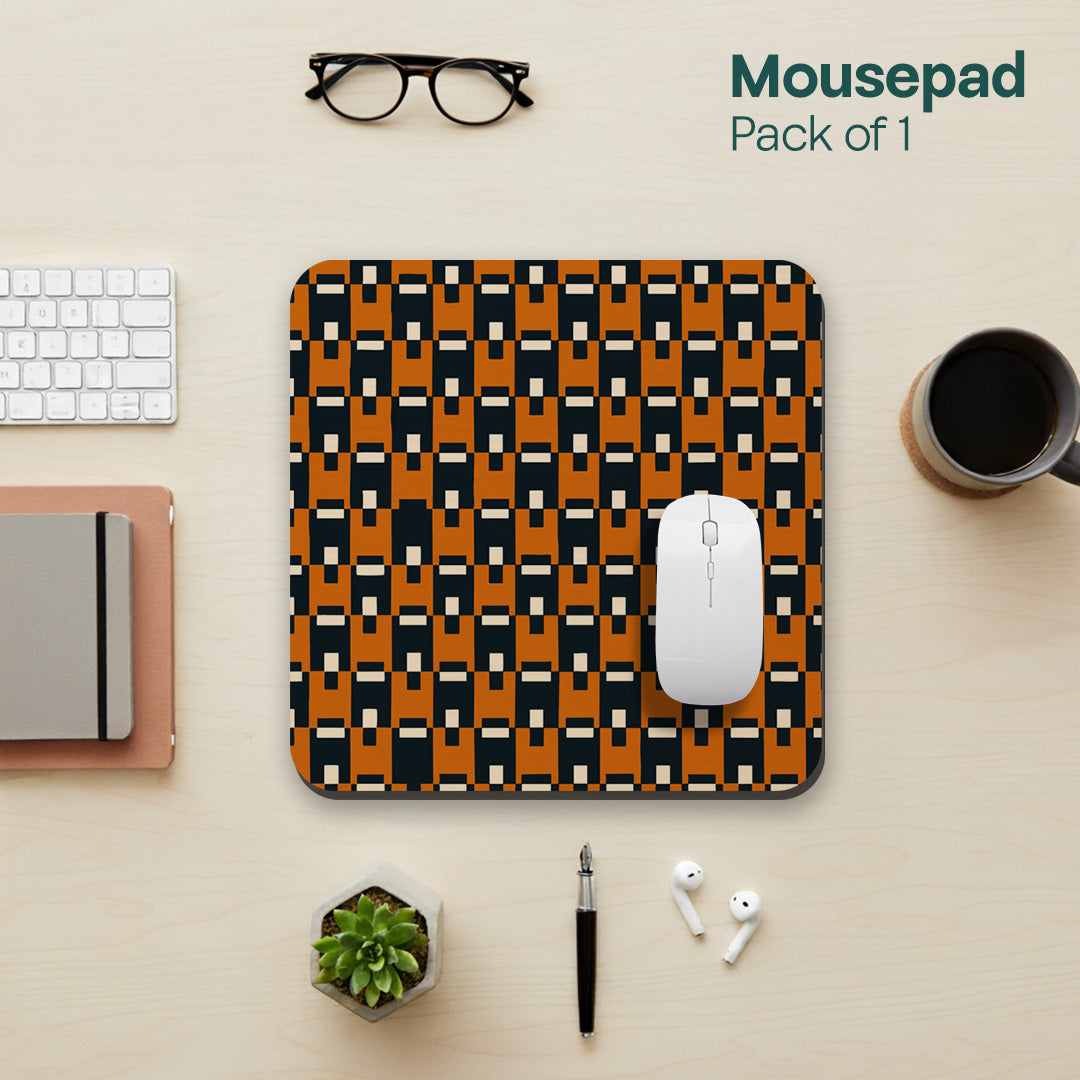 Orange Floppy! Premium Anti Slip Mousepad, Pack of 1