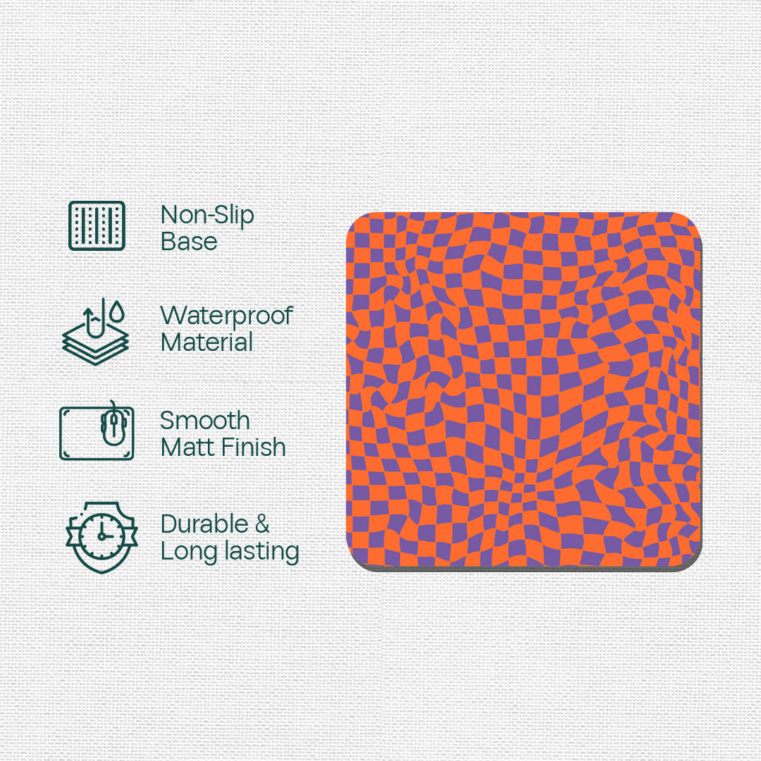Orange Bing! Premium Anti Slip Mousepad, Pack of 1