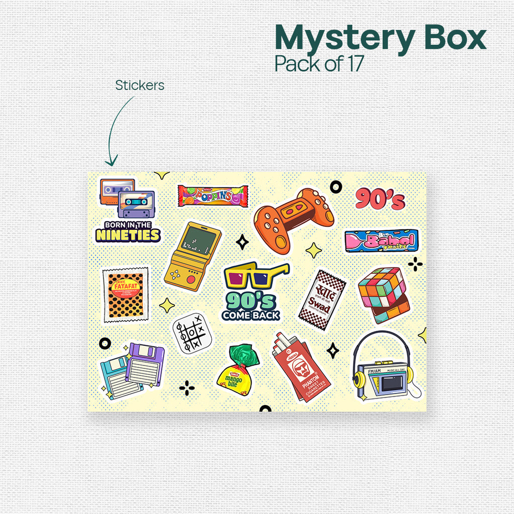 Nostalgia 2.0 Mystery Box! Pack of 17