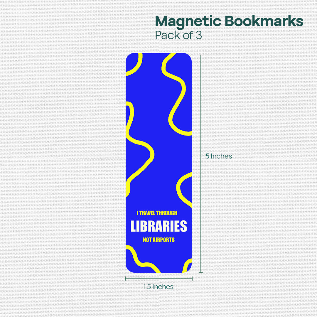 Quirky Liners! Magnetic Bookmarks, Pack Of 3