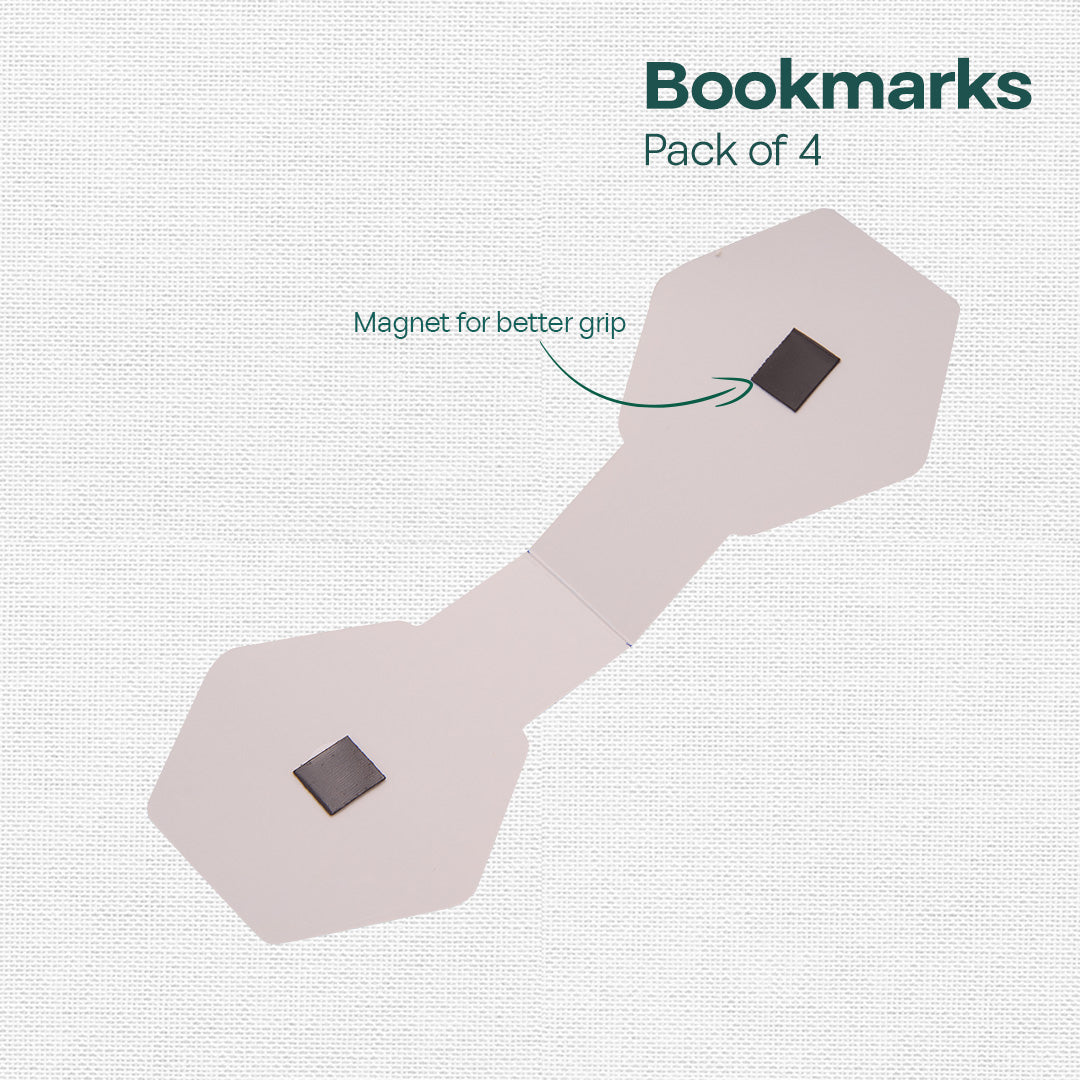 Bookworm AF! Bookmarks, Pack Of 4