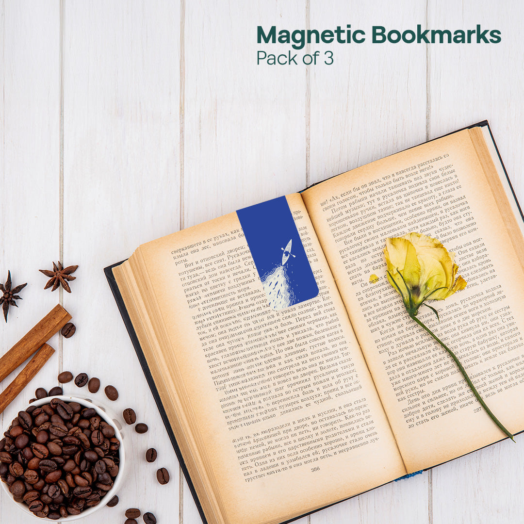 Wanderlust! Magnetic Bookmarks, Pack Of 3