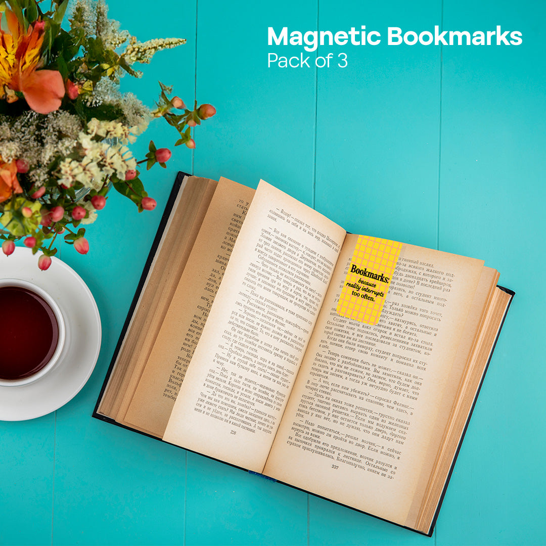 Quote on Point! Magnetic Bookmarks, Pack Of 3