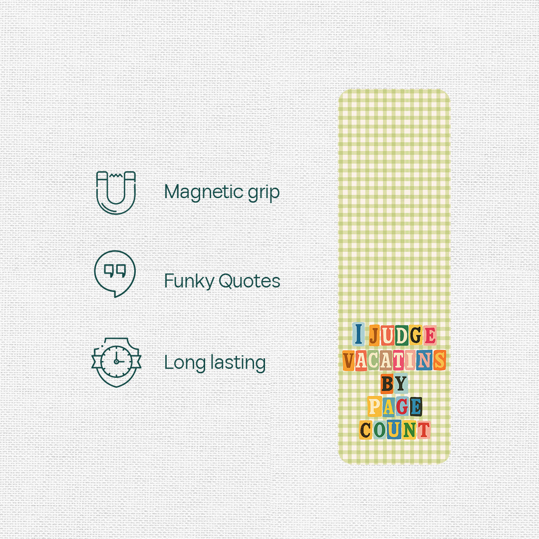 Quirky Liners! Magnetic Bookmarks, Pack Of 3